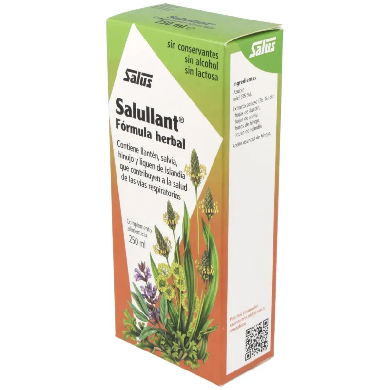 Salullant llanten expectorante jarabe 250ml | Farmacia Barata