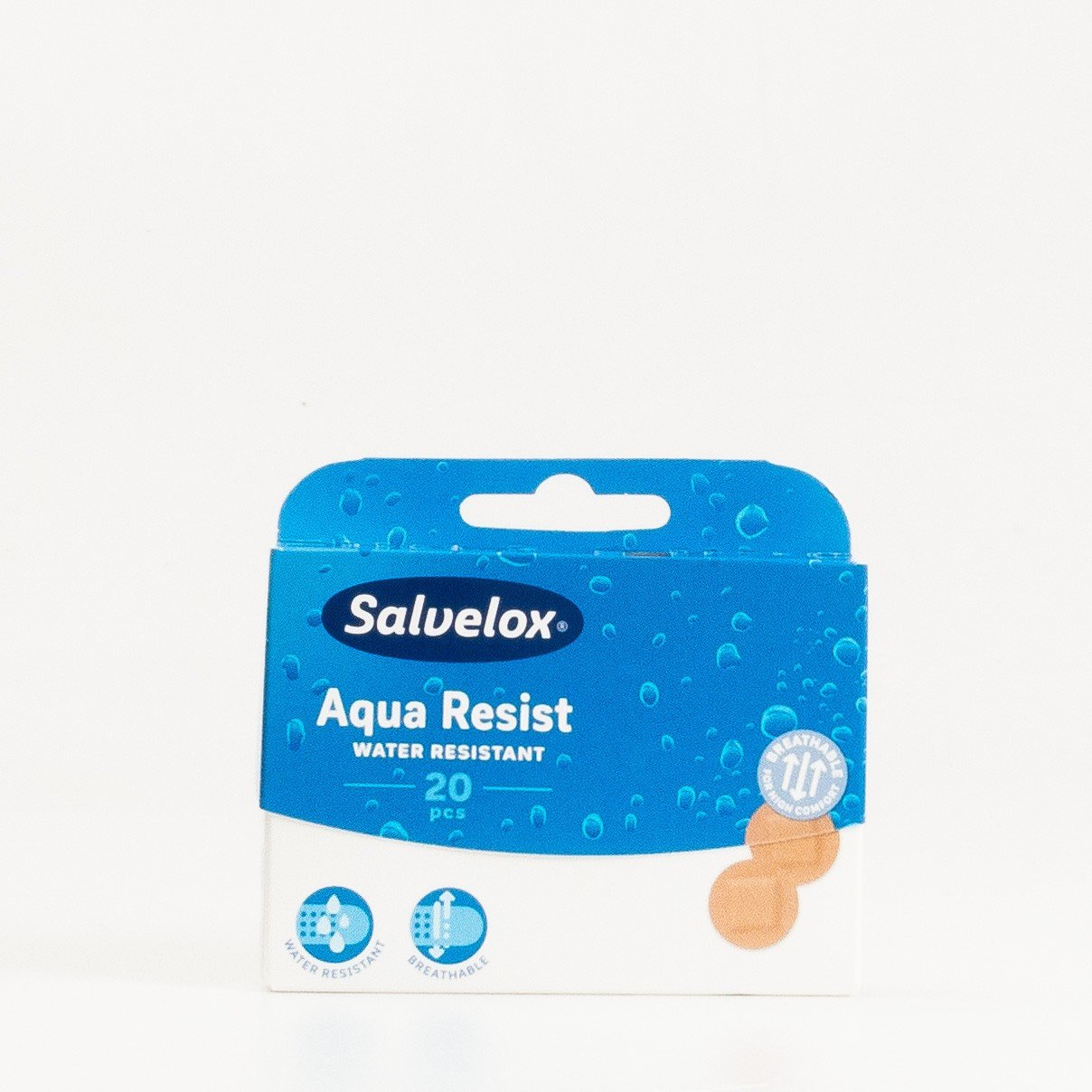 Salvelox Aqua Resist Apositos Redondos, 20Ud.
