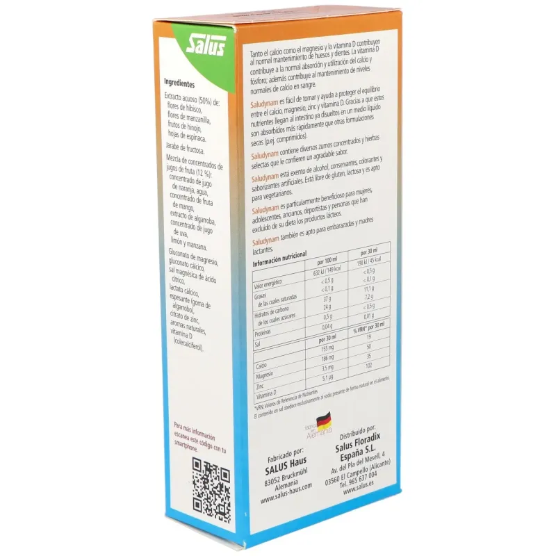 Saludynam calcio+magnesio 250ml | Farmacia Barata Saludynam calcio+magnesio 250ml | Farmacia Barata