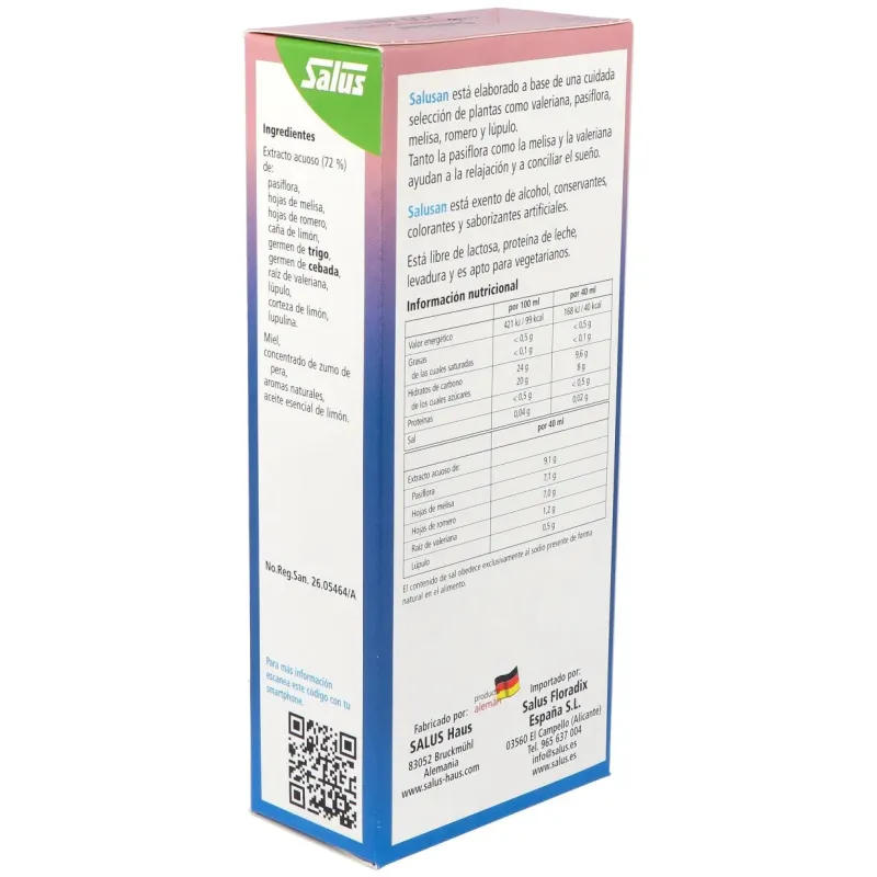 Salusan sedante 250ml | Farmacia Barata