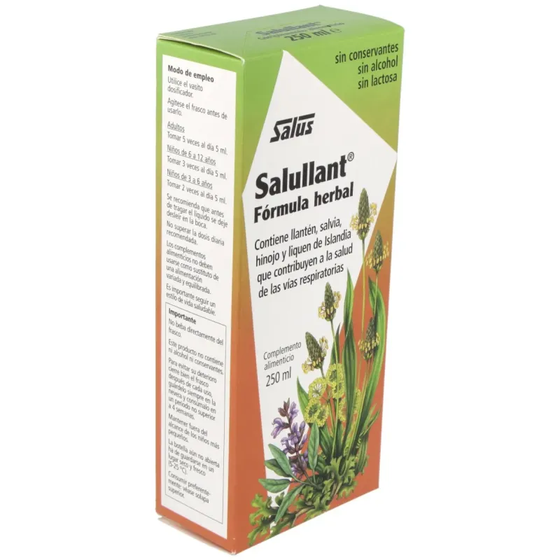 Salullant llanten expectorante jarabe 250ml | Farmacia Barata