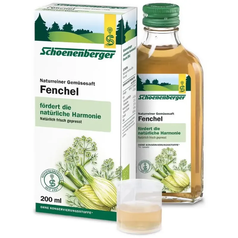 Jugo de hinojo 200ml. schoenenberger | Farmacia Barata Jugo de hinojo 200ml. schoenenberger | Farmacia Barata