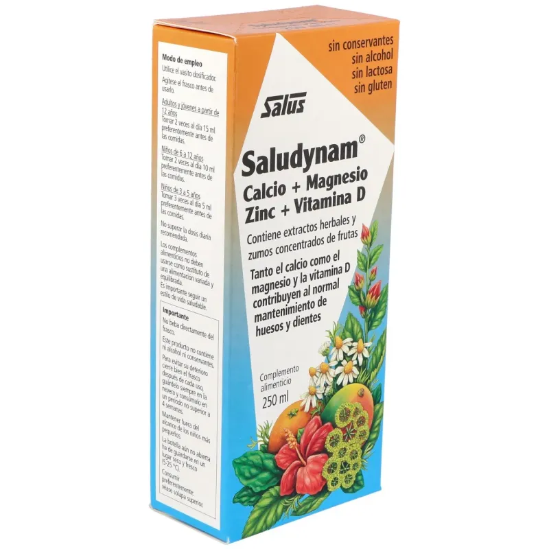 Saludynam calcio+magnesio 250ml | Farmacia Barata Saludynam calcio+magnesio 250ml | Farmacia Barata