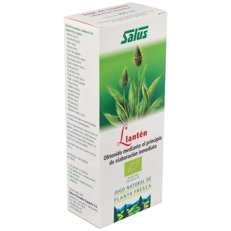 Jugo de llanten 200ml. schoenenberger | Farmacia Barata