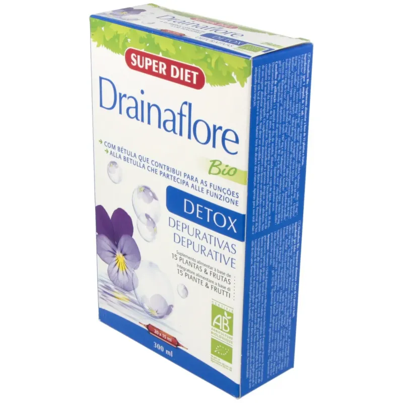 Super diet drainaflore 20x15ml | Farmacia Barata Super diet drainaflore 20x15ml | Farmacia Barata