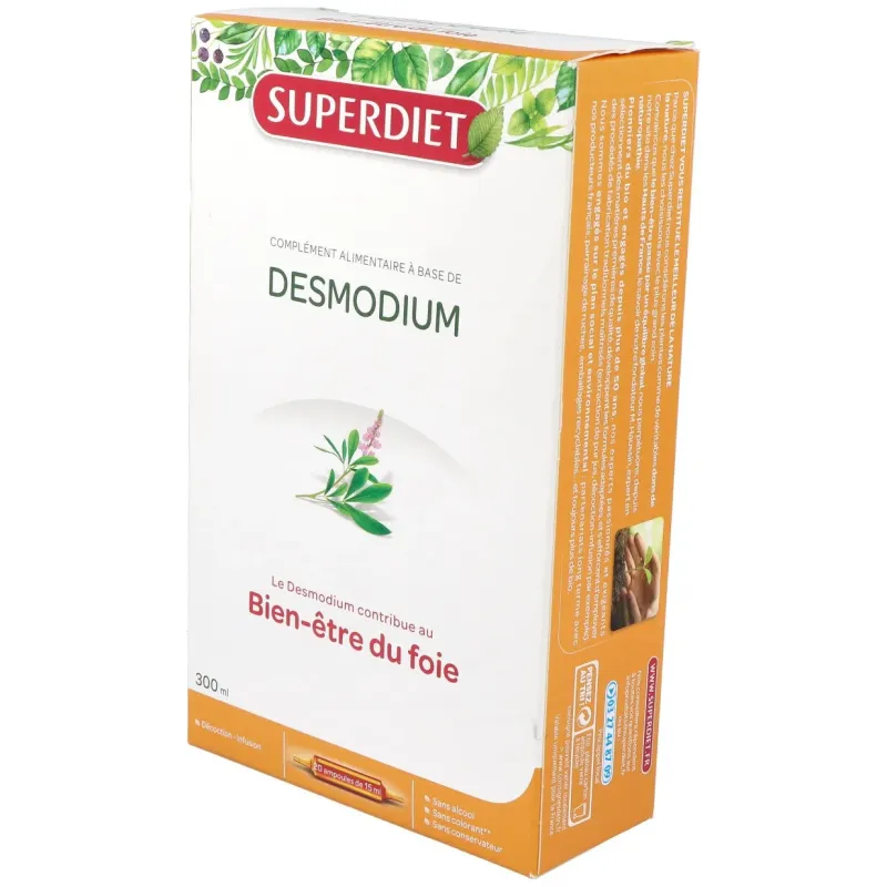 Desmodium 20amp. | Farmacia Barata