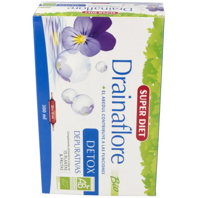 Super diet drainaflore 20x15ml | Farmacia Barata Super diet drainaflore 20x15ml | Farmacia Barata