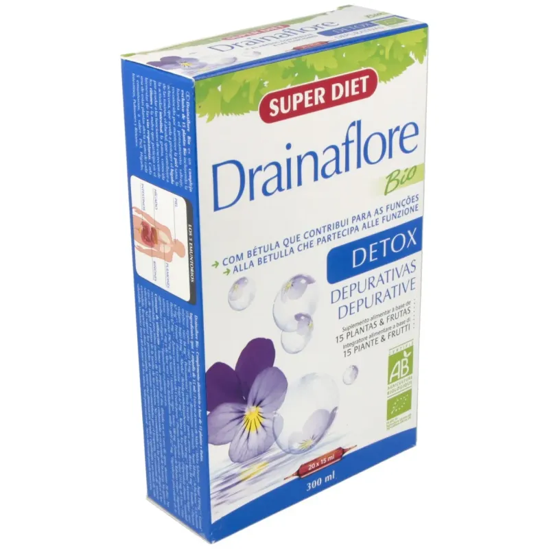 Super diet drainaflore 20x15ml | Farmacia Barata Super diet drainaflore 20x15ml | Farmacia Barata