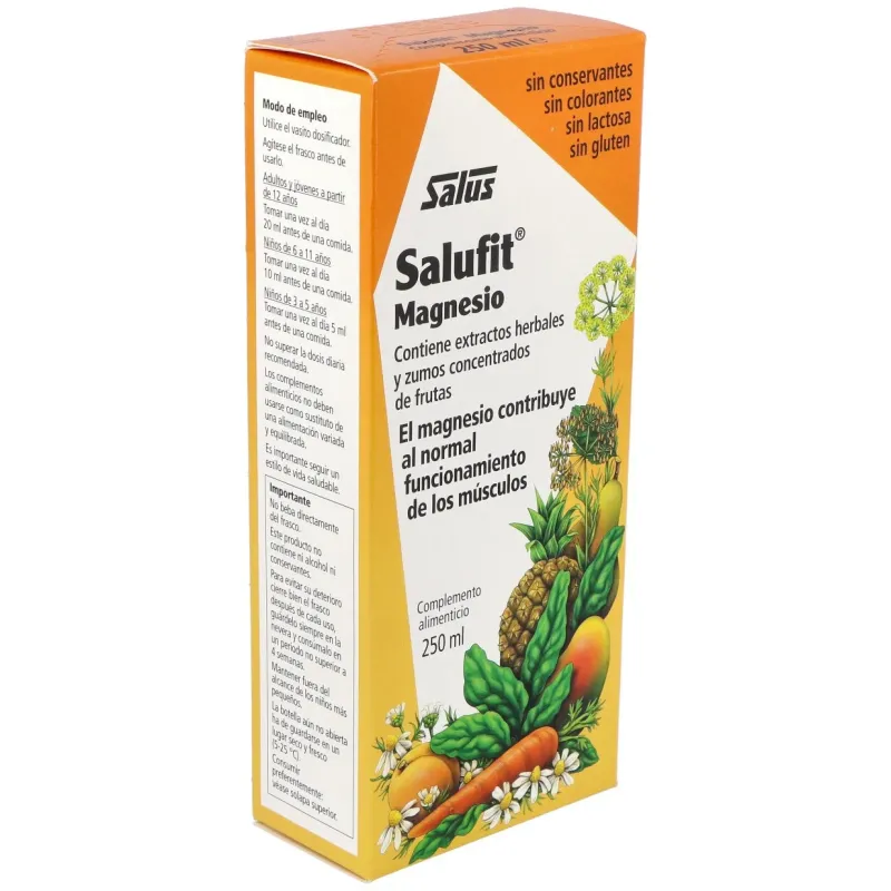 Salufit magnesio 250ml. | Farmacia Barata