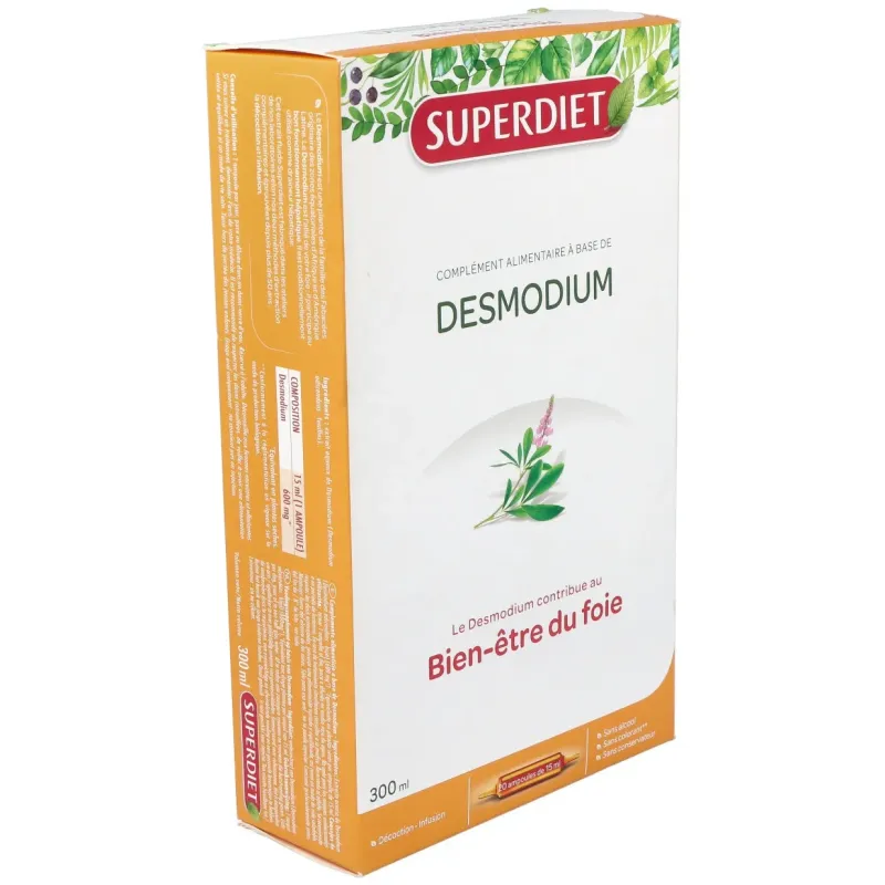 Desmodium 20amp. | Farmacia Barata