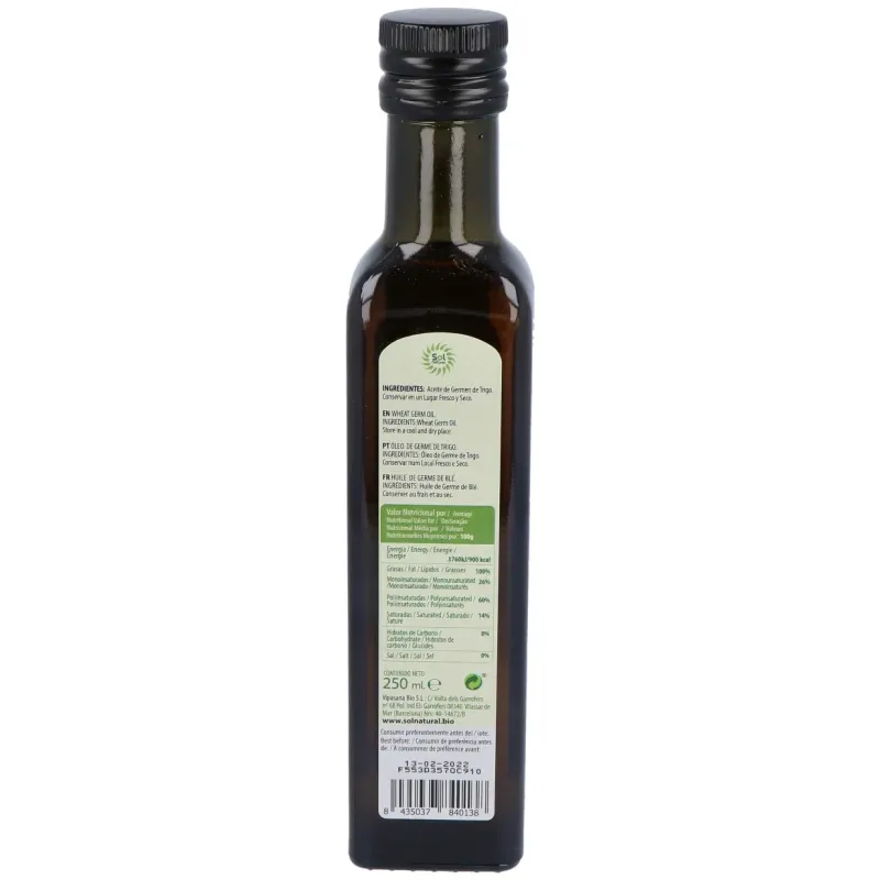 Aceite de germen trigo 1 pres 250ml. | Farmacia Barata Aceite de germen trigo 1 pres 250ml. | Farmacia Barata