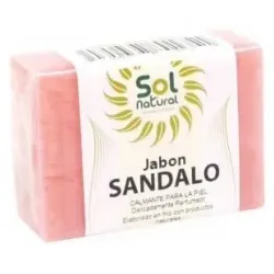 Jabon en pastilla de sandalo calmante 100gr.