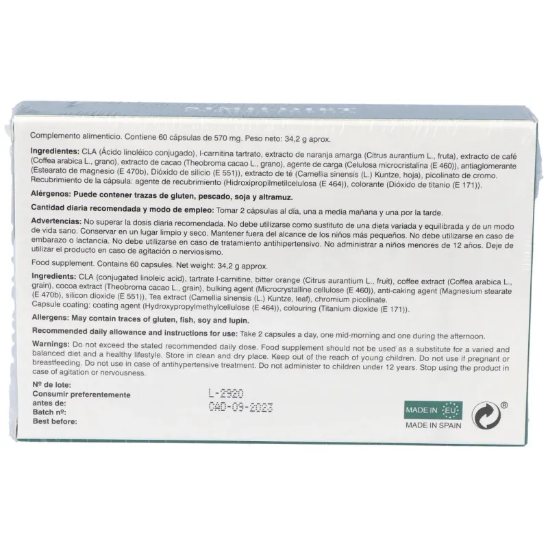 Metabol 60 capsulas | Farmacia Barata