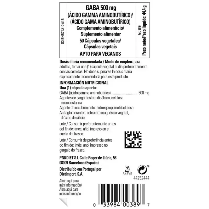 Solgar gaba 500mg 50caps | Farmacia Barata Solgar gaba 500mg 50caps | Farmacia Barata