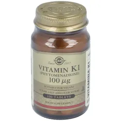 Vitamina k natural 100mcg. 100comp.
