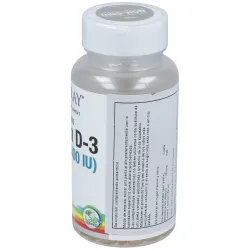 Solaray vitamina d3 400ui 120caps | Farmacia Barata Solaray vitamina d3 400ui 120caps | Farmacia Barata