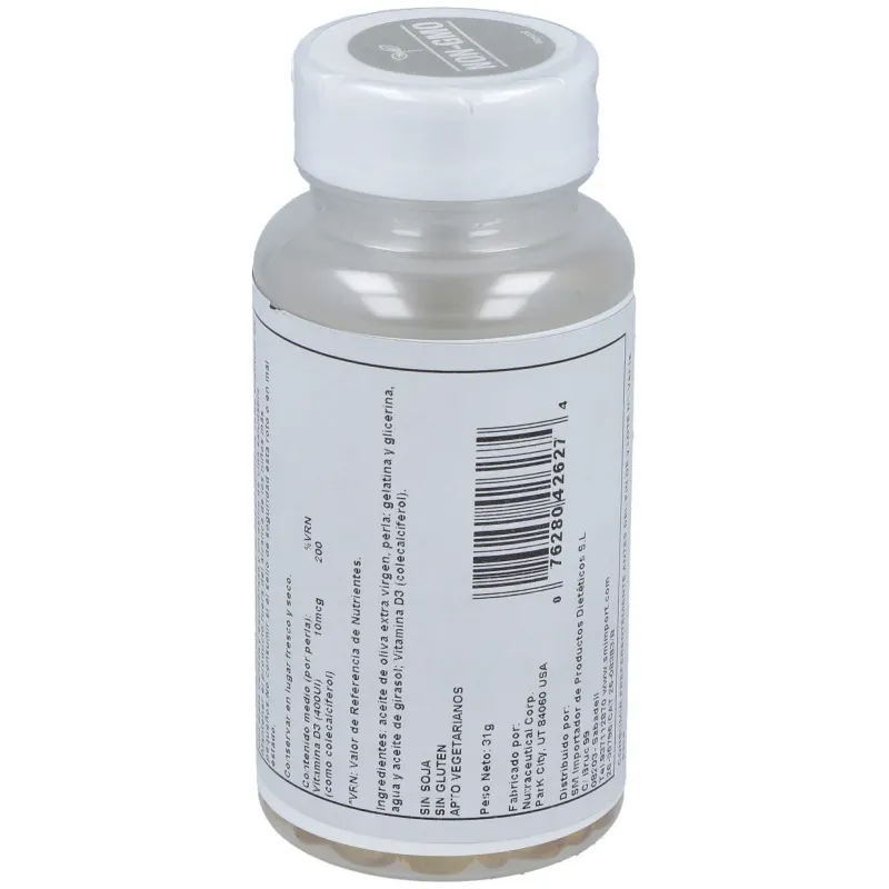 Solaray vitamina d3 400ui 120caps | Farmacia Barata Solaray vitamina d3 400ui 120caps | Farmacia Barata