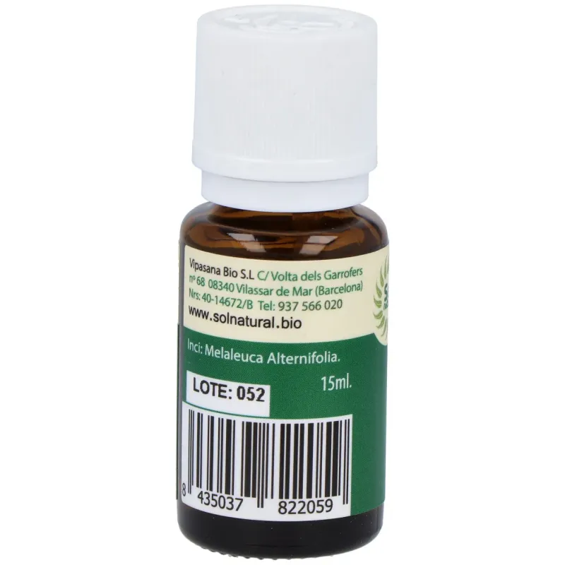 Solnatural aceite esencial de arbol del te pequeðo 15 ml | Farmacia Barata Solnatural aceite esencial de arbol del te pequeðo 15 ml | Farmacia Barata