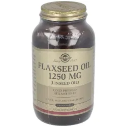 Aceite de linaza 1.250mg. 100perlas