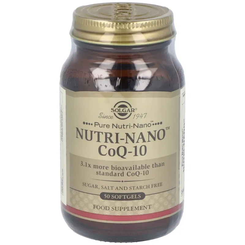 Nutri-nano coenzima q10 3.1x 50cap. | Farmacia Barata