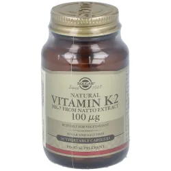 Vitamina k2 100mcg.(menaquinona-7) 50cap.veg
