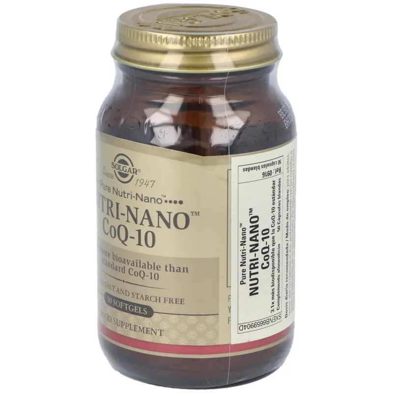 Nutri-nano coenzima q10 3.1x 50cap. | Farmacia Barata
