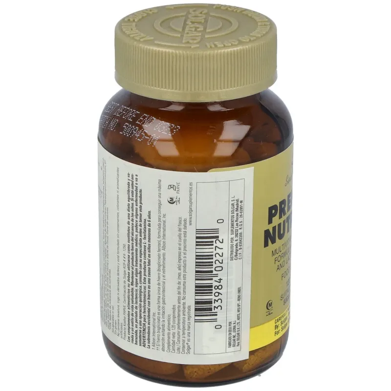 Nutrientes prenatales 120comp | Farmacia Barata