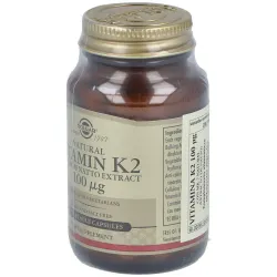 Vitamina k2 100mcg.(menaquinona-7) 50cap.veg | Farmacia Barata
