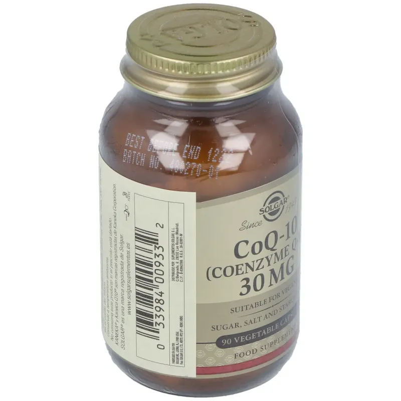 Coenzima q10 30mg. 90vegicap. | Farmacia Barata