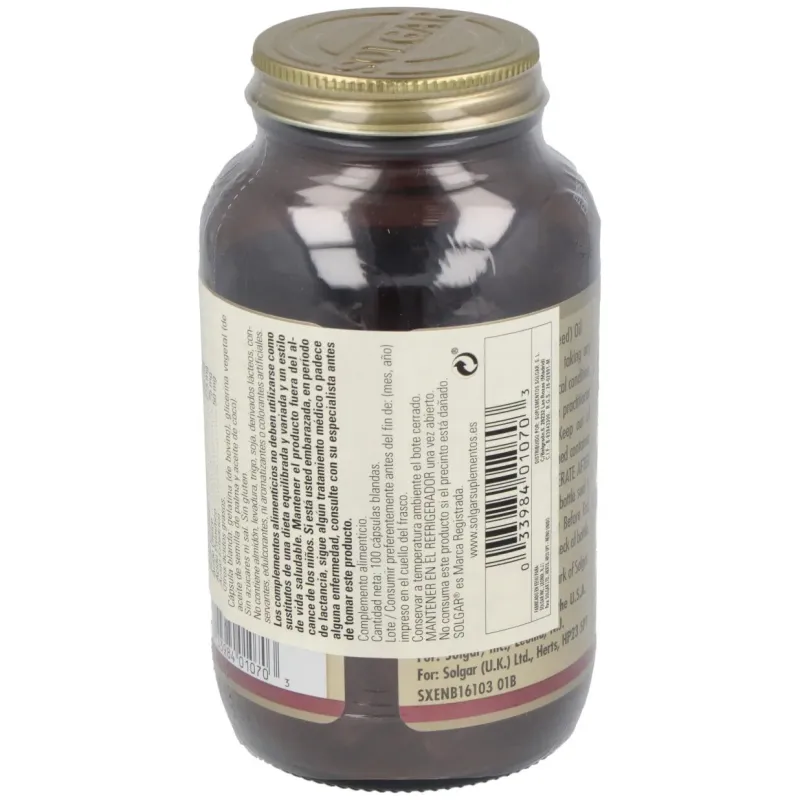 Aceite de linaza 1.250mg. 100perlas | Farmacia Barata
