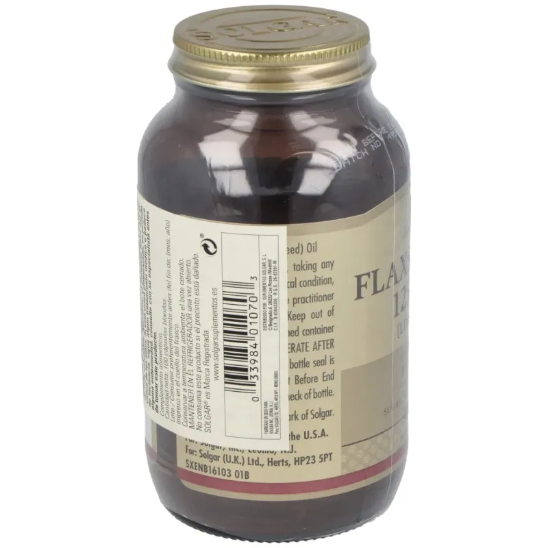 Aceite de linaza 1.250mg. 100perlas | Farmacia Barata