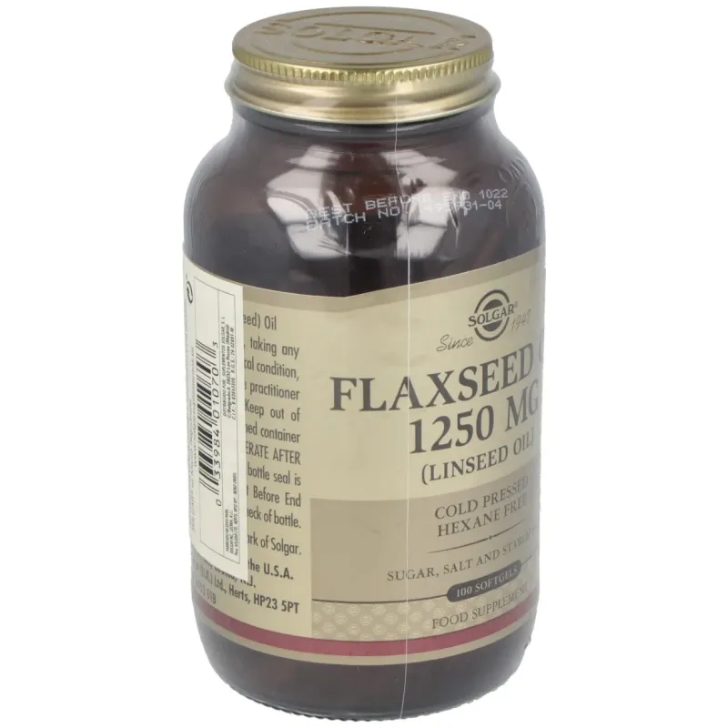 Aceite de linaza 1.250mg. 100perlas | Farmacia Barata