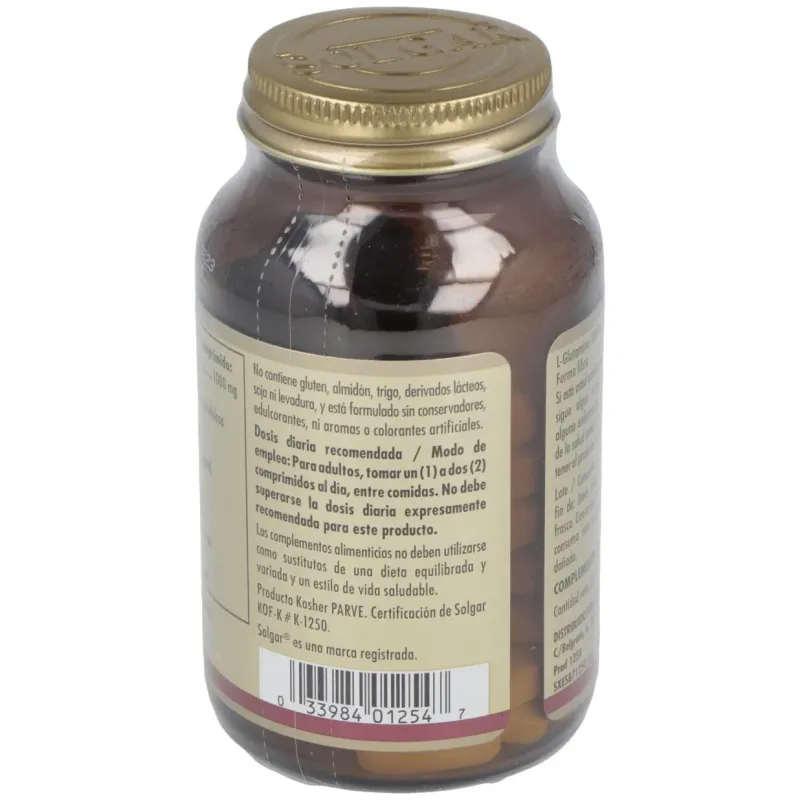 Solgar l-glutamina 1000mg 60comp | Farmacia Barata Solgar l-glutamina 1000mg 60comp | Farmacia Barata