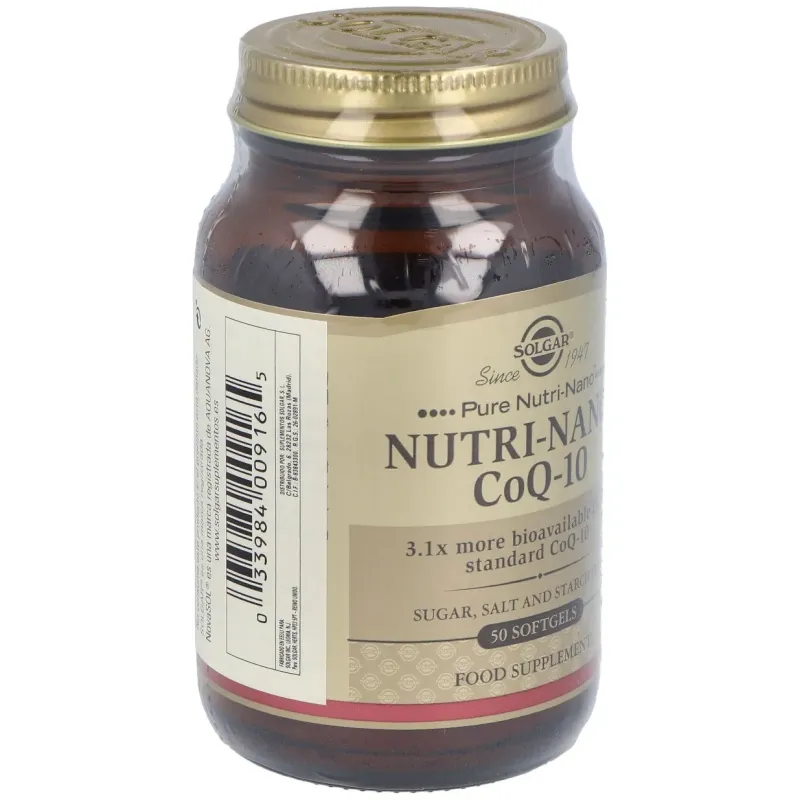 Nutri-nano coenzima q10 3.1x 50cap. | Farmacia Barata