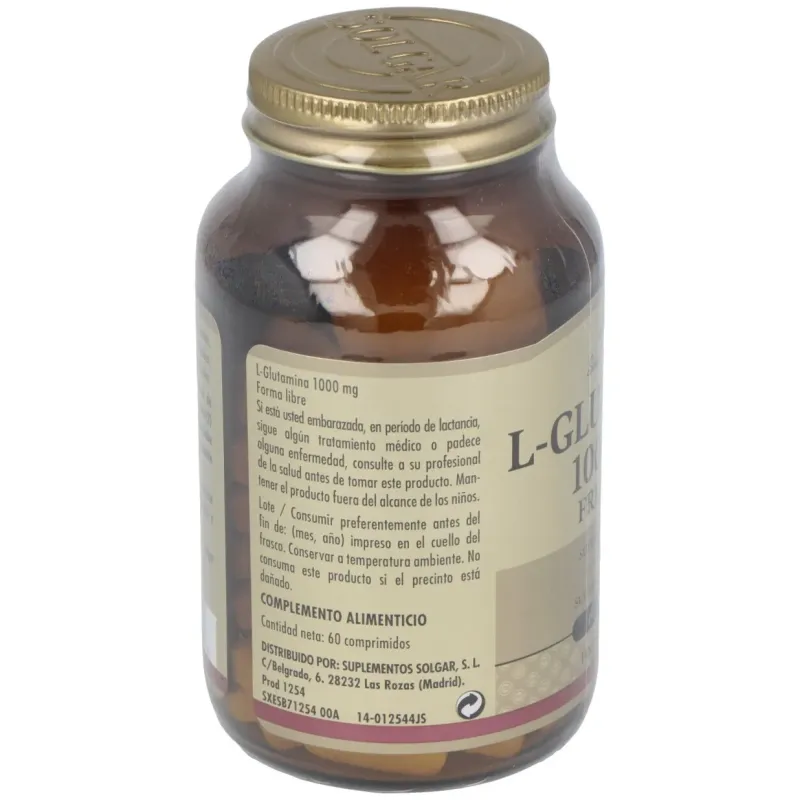 Solgar l-glutamina 1000mg 60comp | Farmacia Barata Solgar l-glutamina 1000mg 60comp | Farmacia Barata