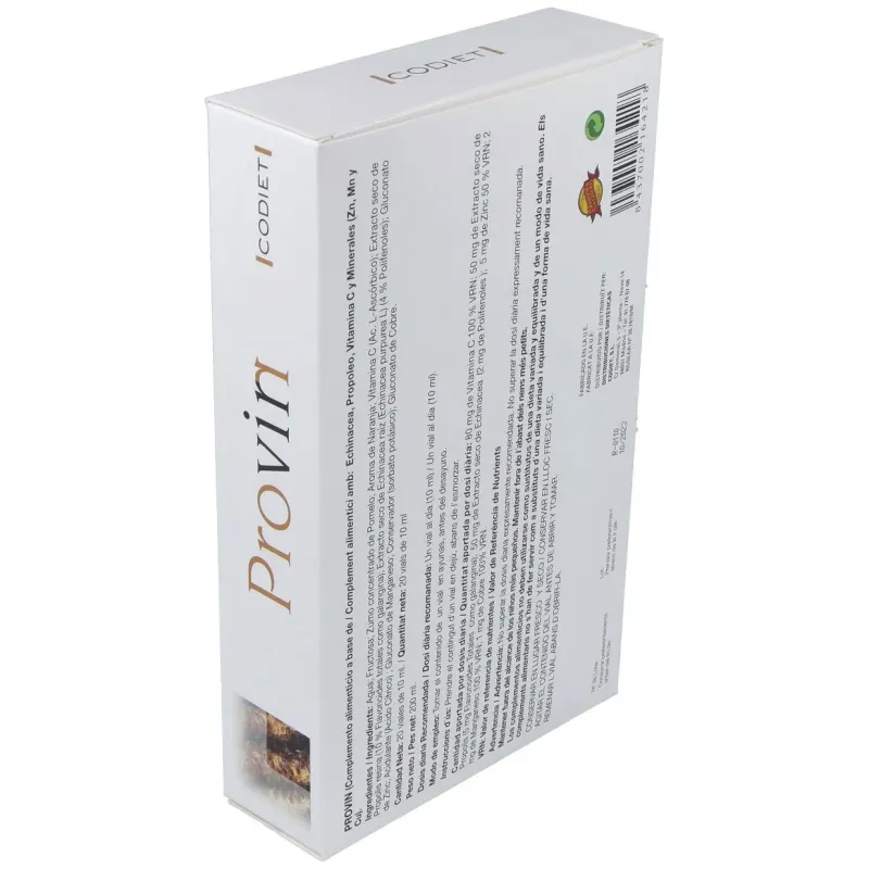 Codiet provir defens 20 ampollas | Farmacia Barata