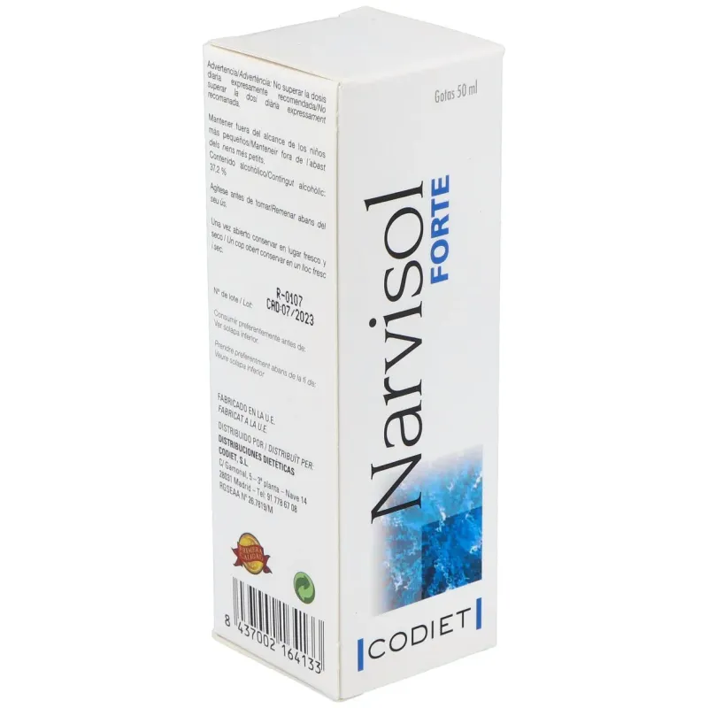 Narvisol forte (nervisol) gotas 50ml. | Farmacia Barata