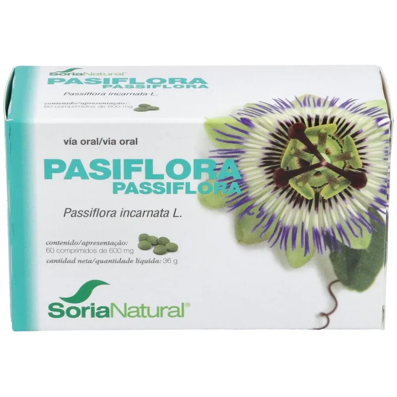 Pasiflora 60 comp soria natural | Farmacia Barata