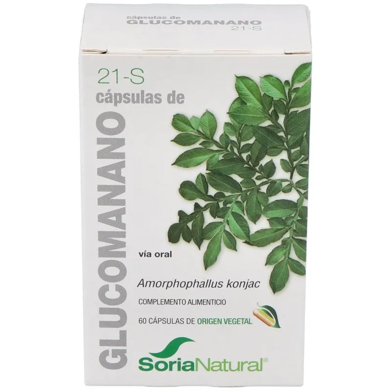 Cap.s 21 glucomanano 60cap. | Farmacia Barata