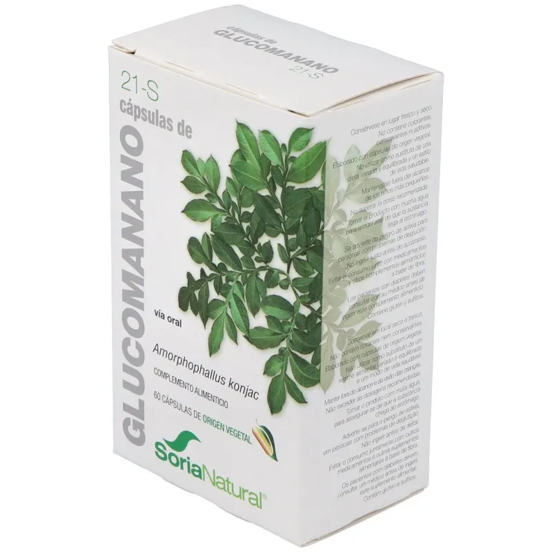 Cap.s 21 glucomanano 60cap. | Farmacia Barata