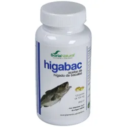 Higabac aceite de higado de bacalao 125 perlas