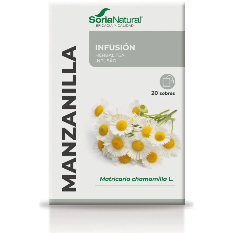 Soria natural manzanilla infusión 20 filtros | Farmacia Barata