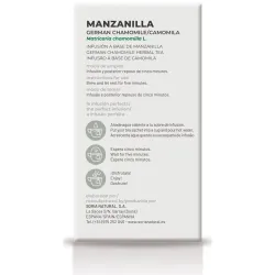Soria natural manzanilla infusión 20 filtros | Farmacia Barata