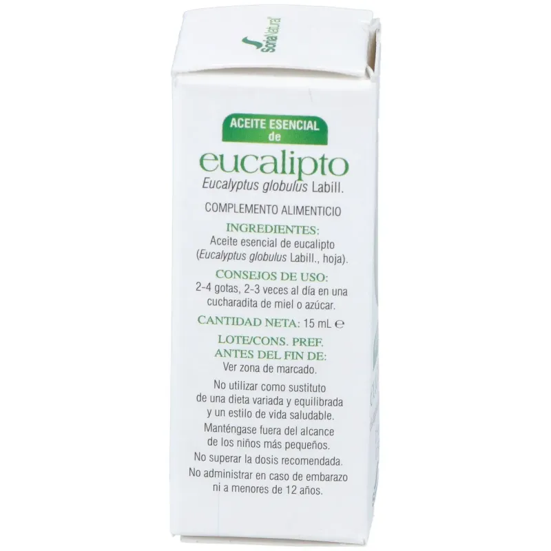 Soria natural aceite esencial de eucalipto 15ml | Farmacia Barata