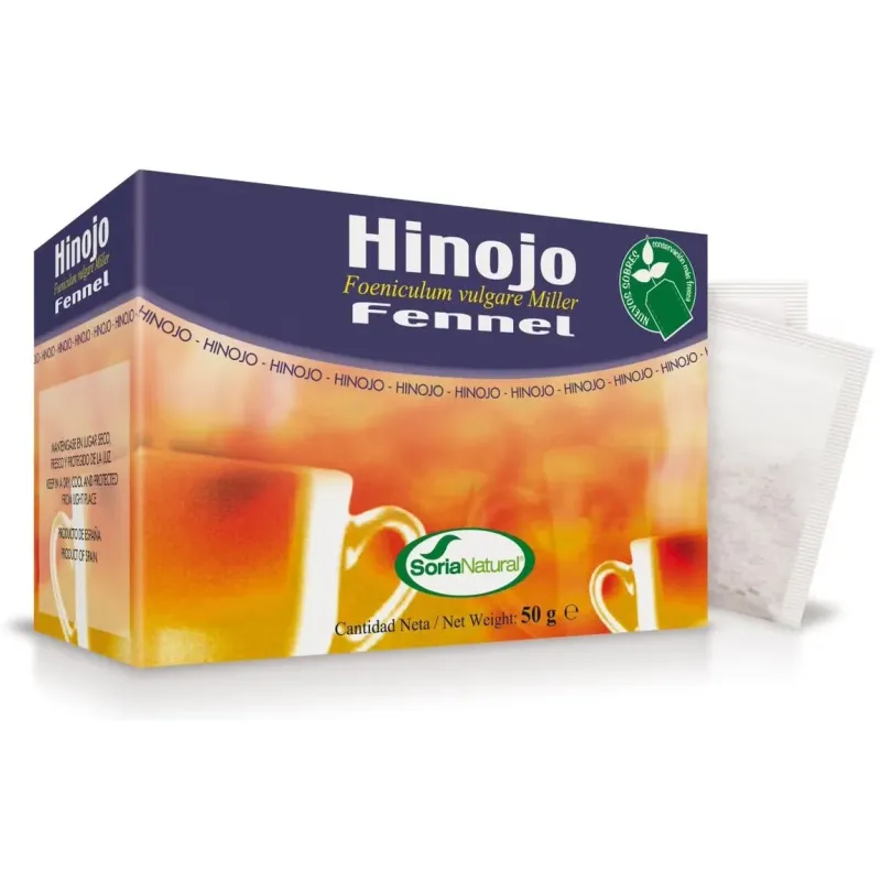 Soria natural hinojo infusión 20 filtros | Farmacia Barata Soria natural hinojo infusión 20 filtros | Farmacia Barata