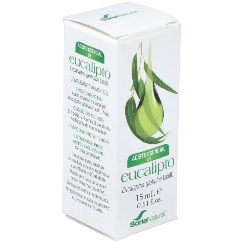 Soria natural aceite esencial de eucalipto 15ml | Farmacia Barata