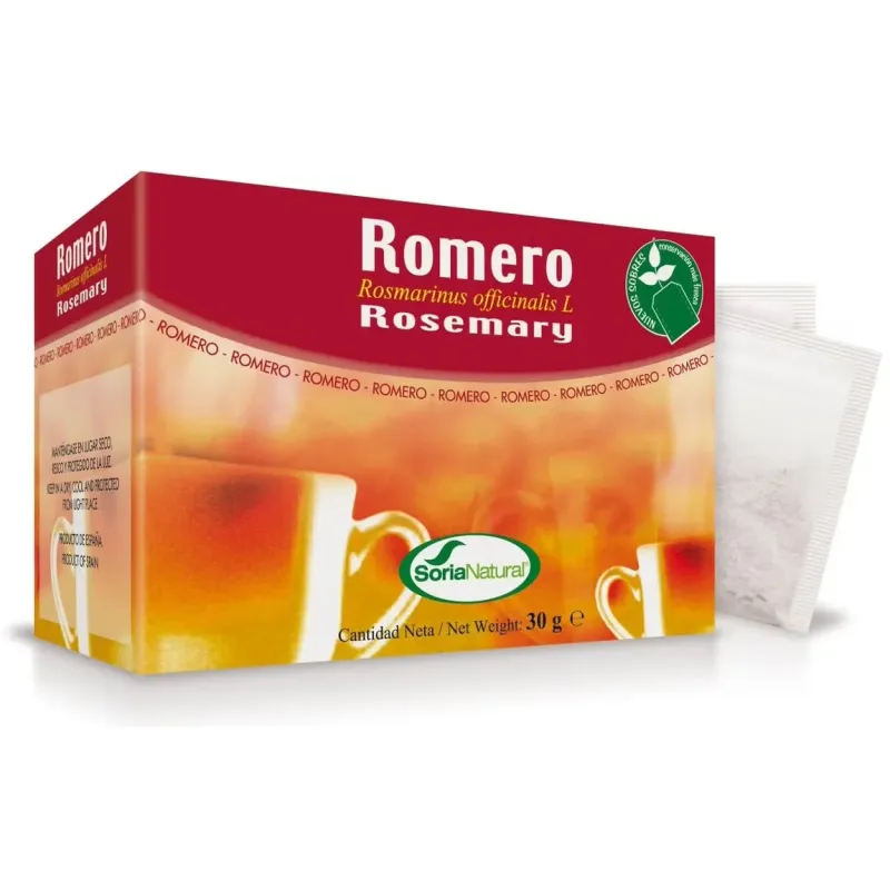Soria natural romero infusión 20 filtros | Farmacia Barata