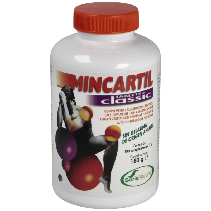 Soria natural mincartil classic tablets 180comp | Farmacia Barata Soria natural mincartil classic tablets 180comp | Farmacia Barata