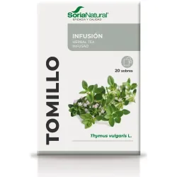 Soria natural tomillo infusión 20 filtros | Farmacia Barata Soria natural tomillo infusión 20 filtros | Farmacia Barata