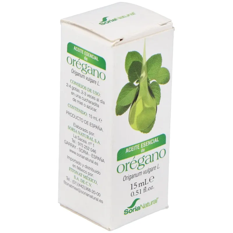 Soria natural aceite esencial oregano 15cc | Farmacia Barata